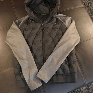 the north face mashed up bomber down jacket